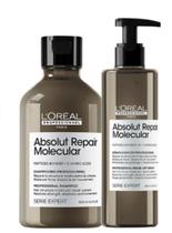 Kit Loréal Absolut Repair Molecular Shampoo 300ml+ Sérum