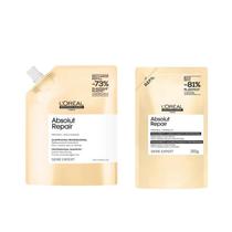 Kit LOréal Absolut Repair Refil Shampoo 500ml e Máscara 200g
