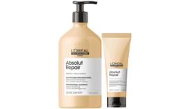 Kit LOréal Absolut Repair Shampoo 750ml + Condicionador 200ml