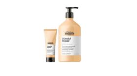 Kit LOréal Absolut Repair Shampoo 750ml + Condicionador 200ml