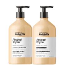 Kit LOréal Absolut Repair - Shampoo 750ml + Condicionador 750ml