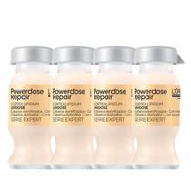 Kit loreal ampola powerdose repair lipidium 10 ml - 4 unidades