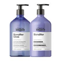 Kit loreal blondifier gloss shampoo 750ml+condicionador 750ml