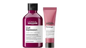 Kit LOréal Curl Expression Shampoo Hidratante 300ml + Pro longer CPP 150ml