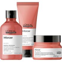 Kit Loreal Inforcer Shampoo,Condicionador e Máscara