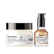 Kit Loréal Metal Detox Máscara 250g+ Óleo Capilar 50ml
