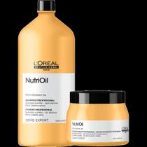 Kit Loreal NutriOil - Shampoo 1500ml e Máscara 500g
