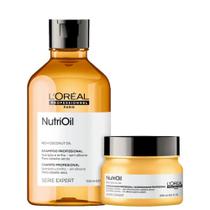 Kit LOréal NutriOil Shampoo 300ml + Máscara 250g - L'Oréal