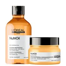 Kit Loréal Nutrioil Shampoo 300mls+ Máscara 250mls Kit Loréal Nutrioil Shampoo 300mls+ Máscara 250mls