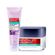 Kit LOréal Paris Revitalift Hialurônico Gel Creme Antioleosidade e Gel de Limpeza (2 produtos) Kit LOréal Paris Revitalift Hialurônico Gel Creme Antioleosidade e Gel de Limpeza (2 produtos)