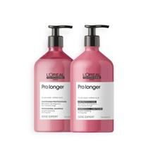 Kit Loreal Pro Longer Cabelos Finos Shamp 750ml + Cond 750ml