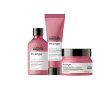 Kit loreal pro longer sh300ml+masc250gr+cpp150ml