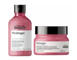 Kit Loréal Pro Longer Shampoo 300ml + Máscara 250gr