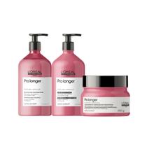 Kit loreal pro longer shampoo 750ml+cond 750ml+mascara 250gr Kit loreal pro longer shampoo 750ml+cond 750ml+mascara 250gr