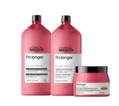 Kit Loréal Pro Longer Shampoo +Cond 1,5L +Másc Gr Kit Loréal Pro Longer Shampoo +Cond 1,5L +Másc Gr