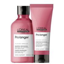 Kit loreal pro longer shampoo + condicionador