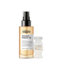 Kit LOreal Professionel Serie Expert Absolut Repair Gold Quinoa 10in1 Óleo 90 e Ampola de Nutrição (2 produtos)