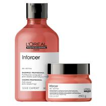 Kit LOréal Professionnel Inforcer Serie Expert Shampoo 300ml + Máscara 250g