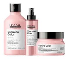 Kit Loréal Professionnel Vitamino Color - Shamp+másc+spray