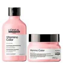 Kit LOréal Professionnel Vitamino Color - Shampoo 300ml + Máscara 250g