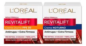 Kit Loréal Revitalift: Antirrugas Extra Firmeza - Dia/noite - Loreal Paris