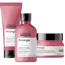 Kit Loreal Série Expert Pro Longer Shampoo, Cond. e Máscara