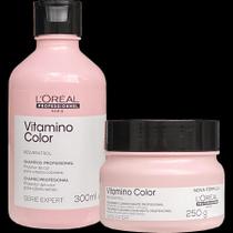 Kit Loreal Série Expert Vitamino Color Shampoo e Máscara