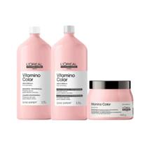 Kit loreal vitamino color resv shampoo 1.5l+cond 1.5l+masc. 500g