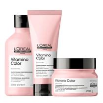 Kit loreal vitamino color resveratrol shampoo + cond.+ mascara - LOREAL PROFESSIONNEL