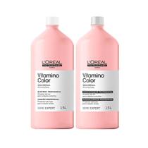 Kit loreal vitamino color shampoo e condicionador 1500 ml cada Kit loreal vitamino color shampoo e condicionador 1500 ml cada