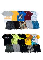 Kit Lote 6 Conjuntos Infantil Menino Masculino Atacado Barato 2 ao 12 Kit Lote 6 Conjuntos Infantil Menino Masculino Atacado Barato 2 ao 12