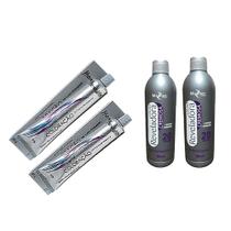 Kit Louro Acobreado 2 Tintas N 6.4 2 Ox 20Vol Mairibel 60G