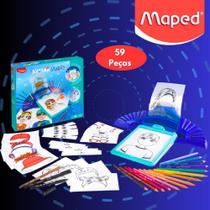 Kit Lousa Maped para Desenho Avatar Studio 59 Peças