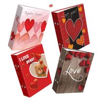 Kit Love Amor 4 Albuns 10X15/120 Fotos Presente Namoro 24H