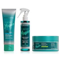 Kit Lowell Cacho Magico Mascara 240g e Creme 240ml Ativador 200ml Kit Lowell Cacho Magico Mascara 240g e Creme 240ml Ativador 200ml