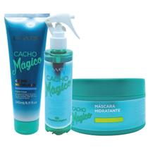 Kit Lowell Cacho Magico Mascara 240g e Creme 240ml Ativador 200ml Kit Lowell Cacho Magico Mascara 240g e Creme 240ml Ativador 200ml