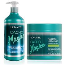 Kit Lowell Cacho Magico Mascara 450g e Creme Modelador 500ml Kit Lowell Cacho Magico Mascara 450g e Creme Modelador 500ml