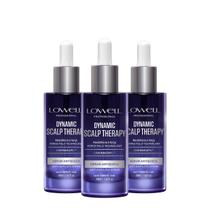 Kit Lowell Dynamic Scalp Therapy Sérum Antiqueda Extra (3 unidades)