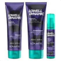 Kit Lowell Dynamic Shampoo/Condicionador E Tonico