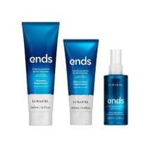 Kit Lowell Ends(3)Shampoo+Mascara+Extra Regenerador - 4505