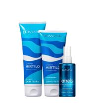 Kit Lowell Extrato de Mirtilo Home Care Regenerador (3 Produtos)