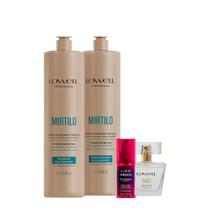 Kit Lowell Extrato de Mirtilo Shampoo Condicionador Óleo e Pour Toi Parfum Cabelo e Corpo (4 produtos) Kit Lowell Extrato de Mirtilo Shampoo Condicionador Óleo e Pour Toi Parfum Cabelo e Corpo (4 produtos)