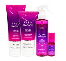 Kit Lowell Keeping Liss Liso Mágico Full (4 Produtos) 2001 Kit Lowell Keeping Liss Liso Mágico Full (4 Produtos) 2001