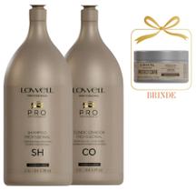 Kit Lowell Lavatório Shampoo 2,5 Litro e Condicionador 2,5 Litro Brinde Máscara Protect Care 48g