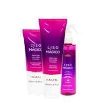 Kit Lowell Liso Mágico Duo Fluído (3 produtos) Kit Lowell Liso Mágico Duo Fluído (3 produtos)
