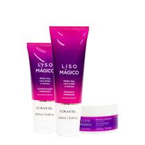 Kit Lowell Liso Mágico Home Care (3 produtos)