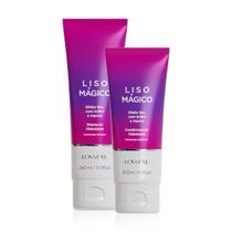Kit Lowell Liso Mágico Shampoo 240ml Condicionador 200ml Kit Lowell Liso Mágico Shampoo 240ml Condicionador 200ml