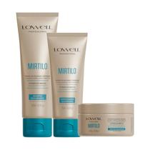 Kit Lowell Mirtilo Equilíbrio Shampoo Condicionador Máscara Kit Lowell Mirtilo Equilíbrio Shampoo Condicionador Máscara