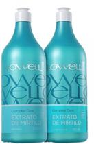 Kit Lowell Mirtilo Shampoo 1000ml Condicionador 1000ml