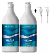 Kit Lowell Mirtilo Shampoo+Condicionador 2x1 L PROFISSIONAL 1001